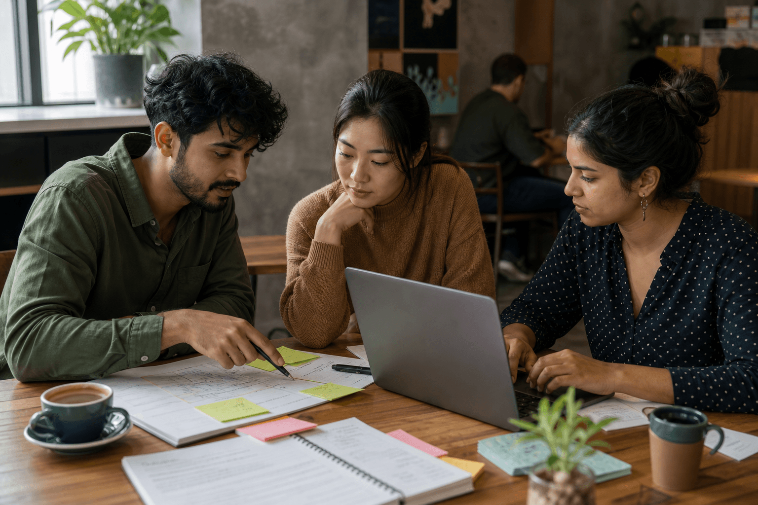 Reviewers discussing startup feedback